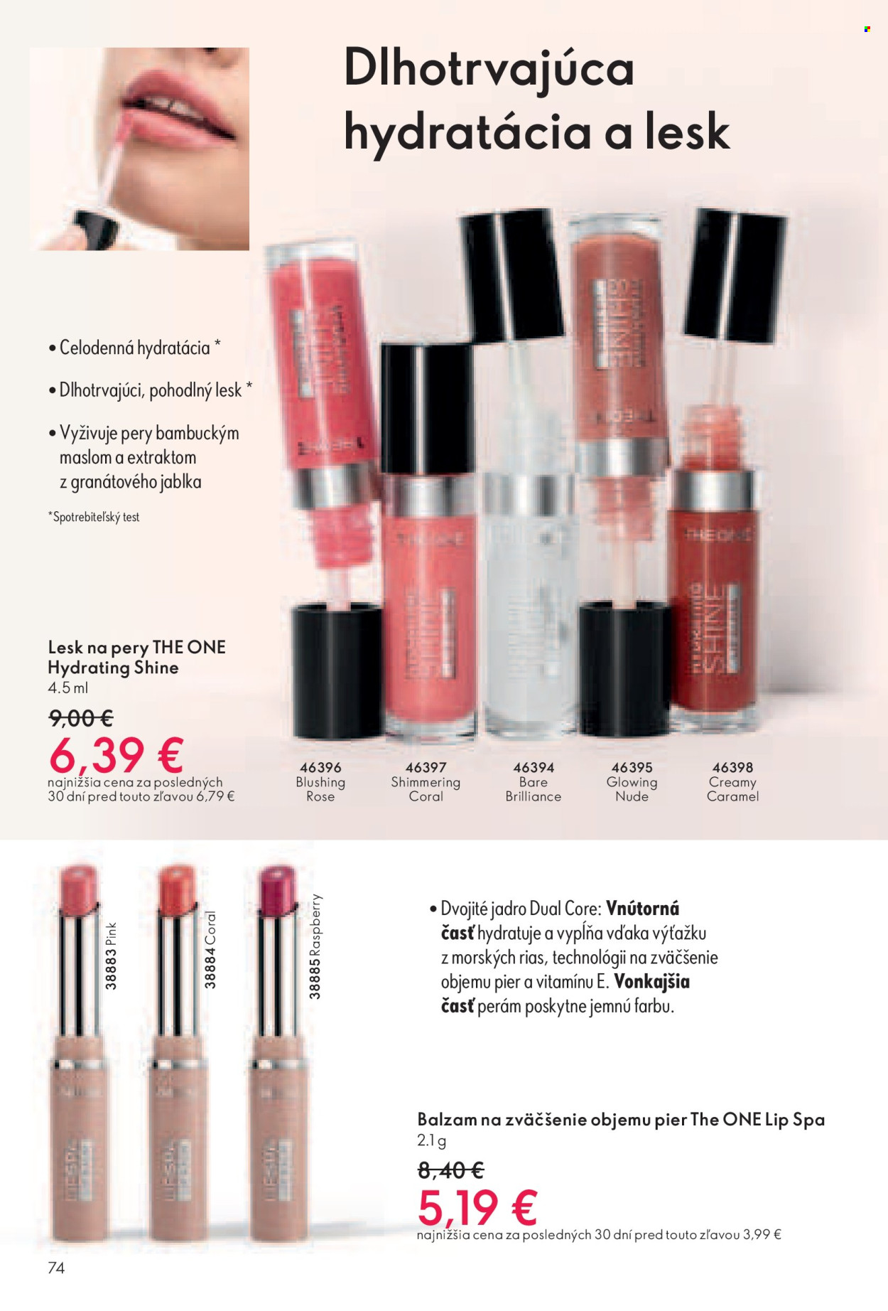Leták Oriflame - 27.7.2025 - 16.8.2025. Strana 74