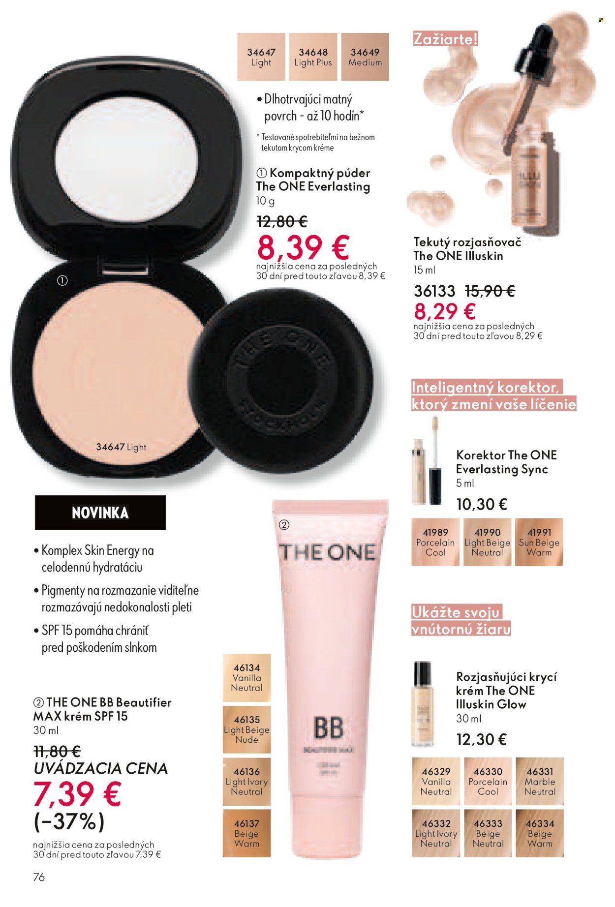 Leták Oriflame - 27.7.2025 - 16.8.2025. Strana 76