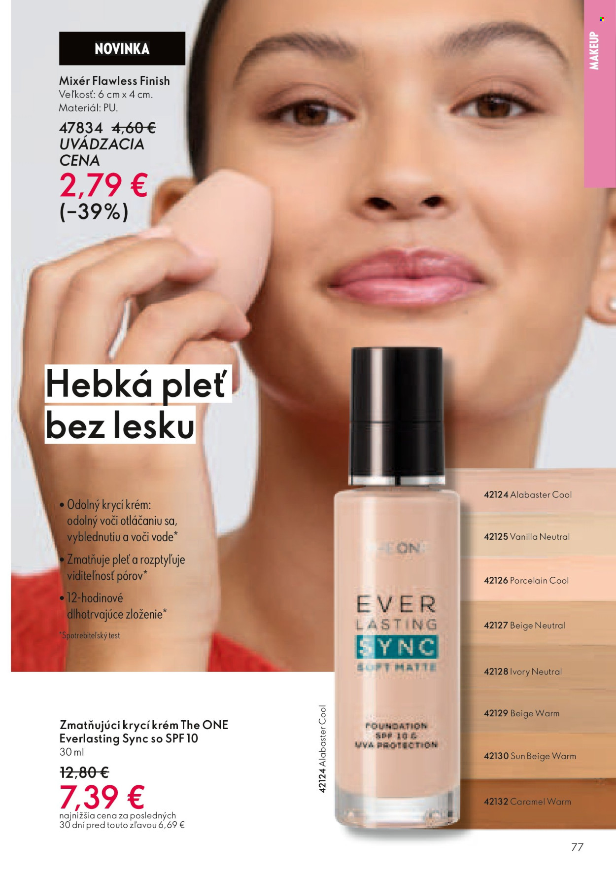 Leták Oriflame - 27.7.2025 - 16.8.2025. Strana 77