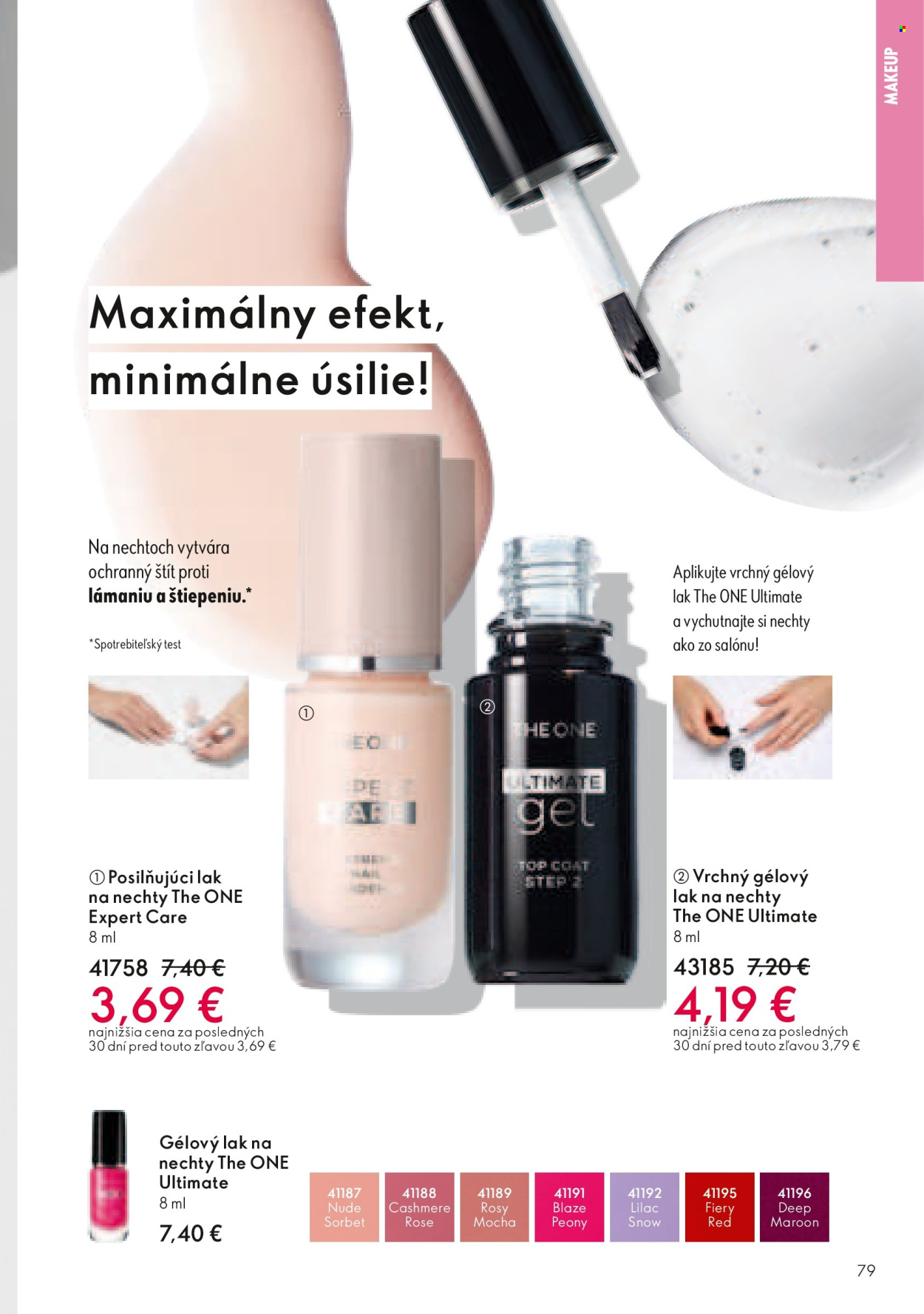 Leták Oriflame - 27.7.2025 - 16.8.2025. Strana 79