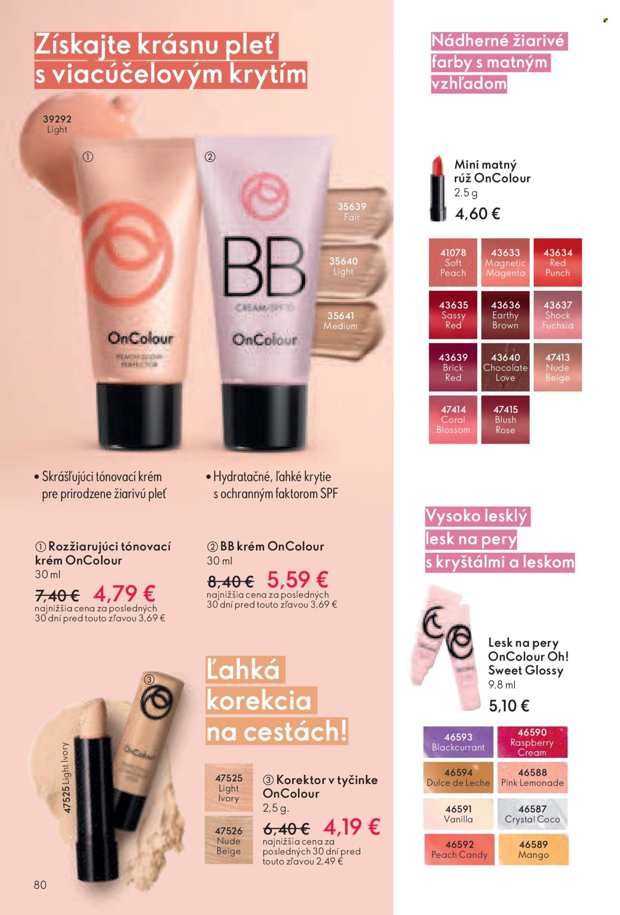 Leták Oriflame - 27.7.2025 - 16.8.2025. Strana 80