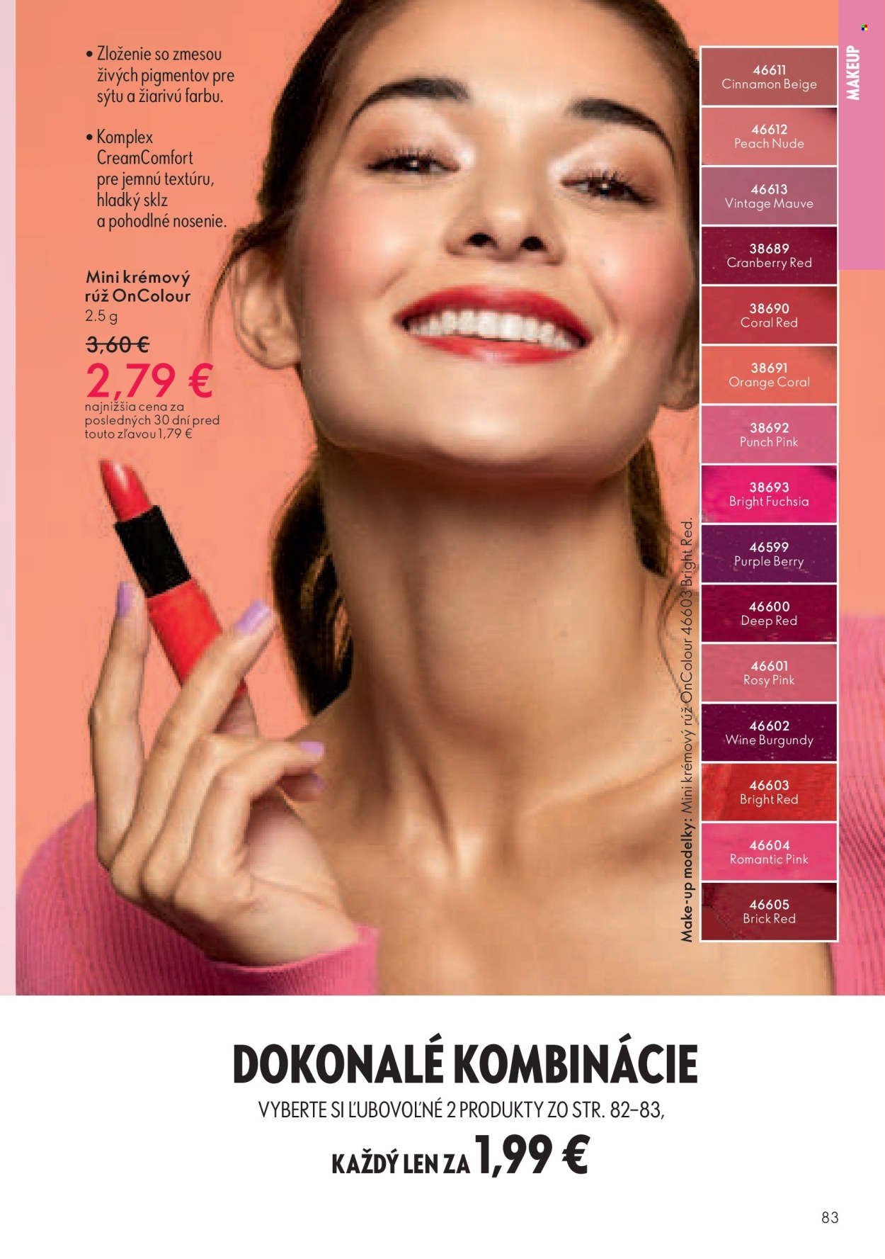 Leták Oriflame - 27.7.2025 - 16.8.2025. Strana 83