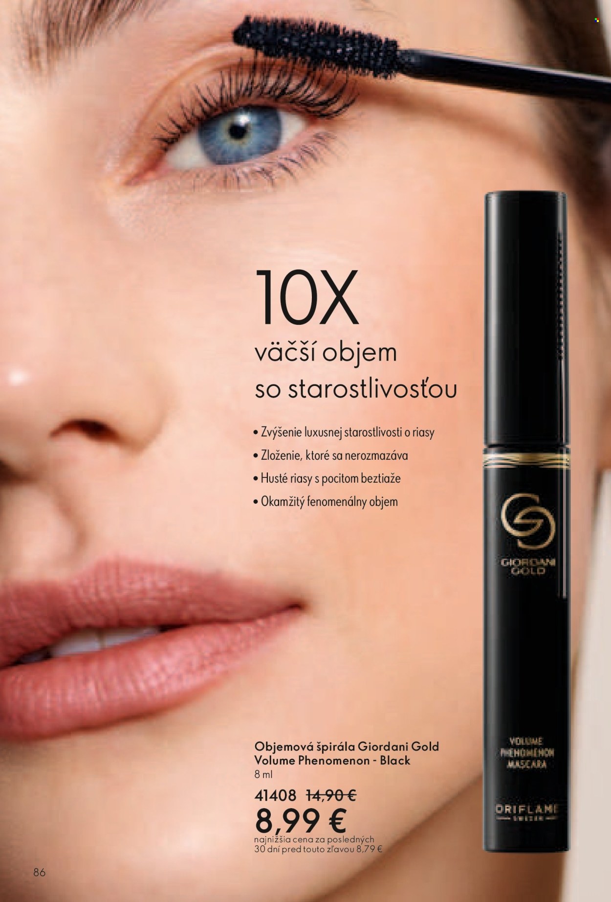 Leták Oriflame - 27.7.2025 - 16.8.2025. Strana 86