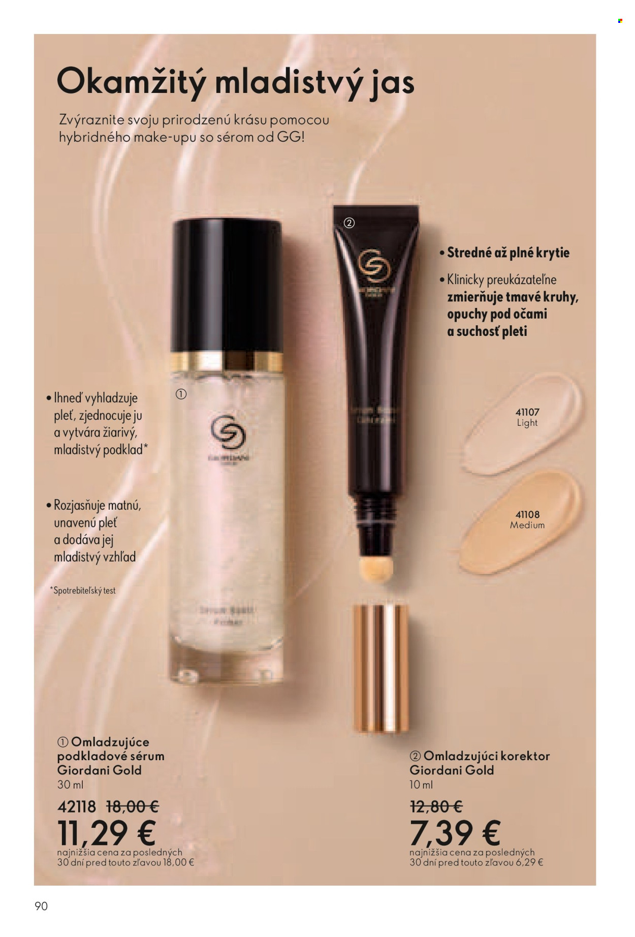 Leták Oriflame - 27.7.2025 - 16.8.2025. Strana 90
