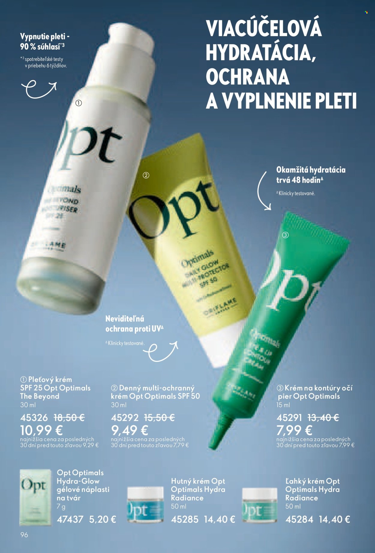 Leták Oriflame - 27.7.2025 - 16.8.2025. Strana 96