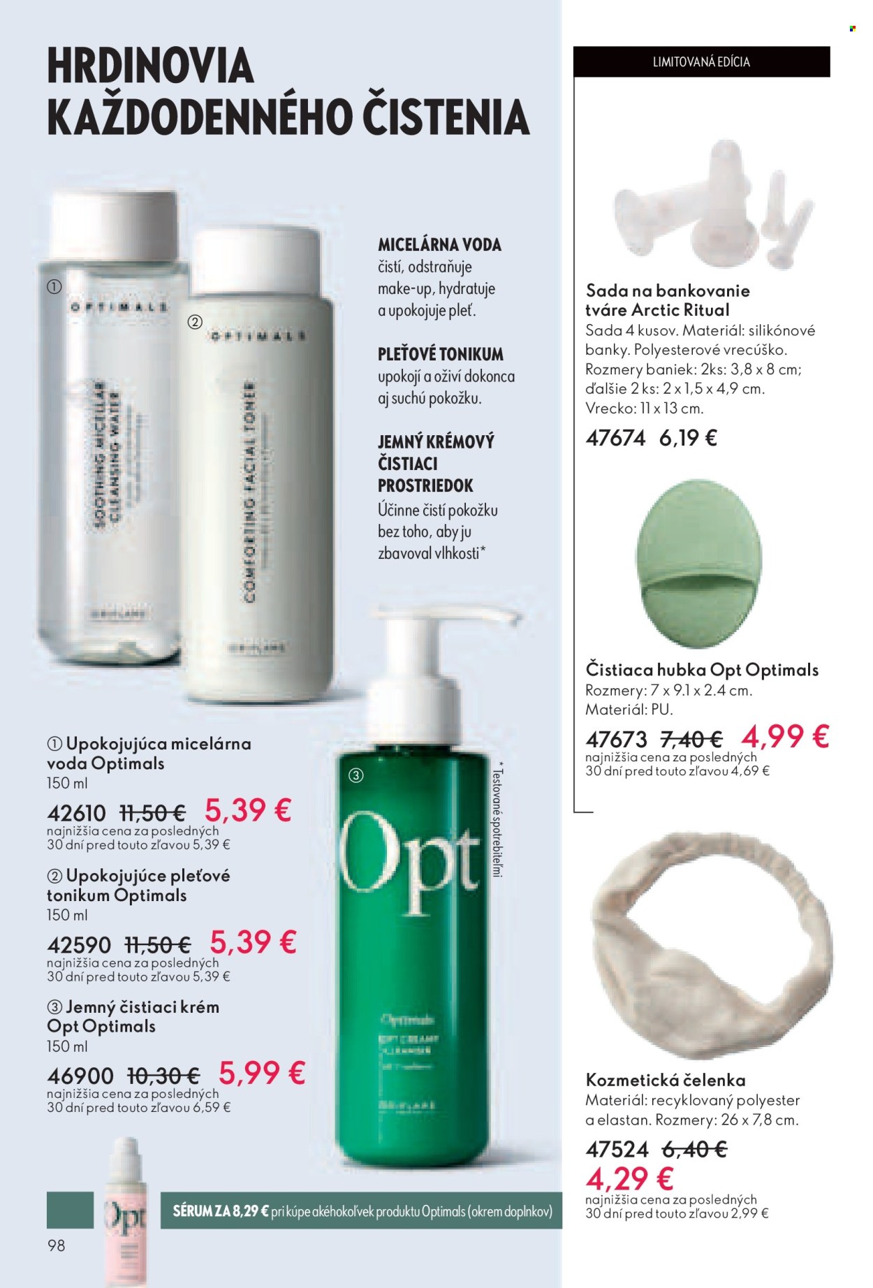 Leták Oriflame - 27.7.2025 - 16.8.2025. Strana 98