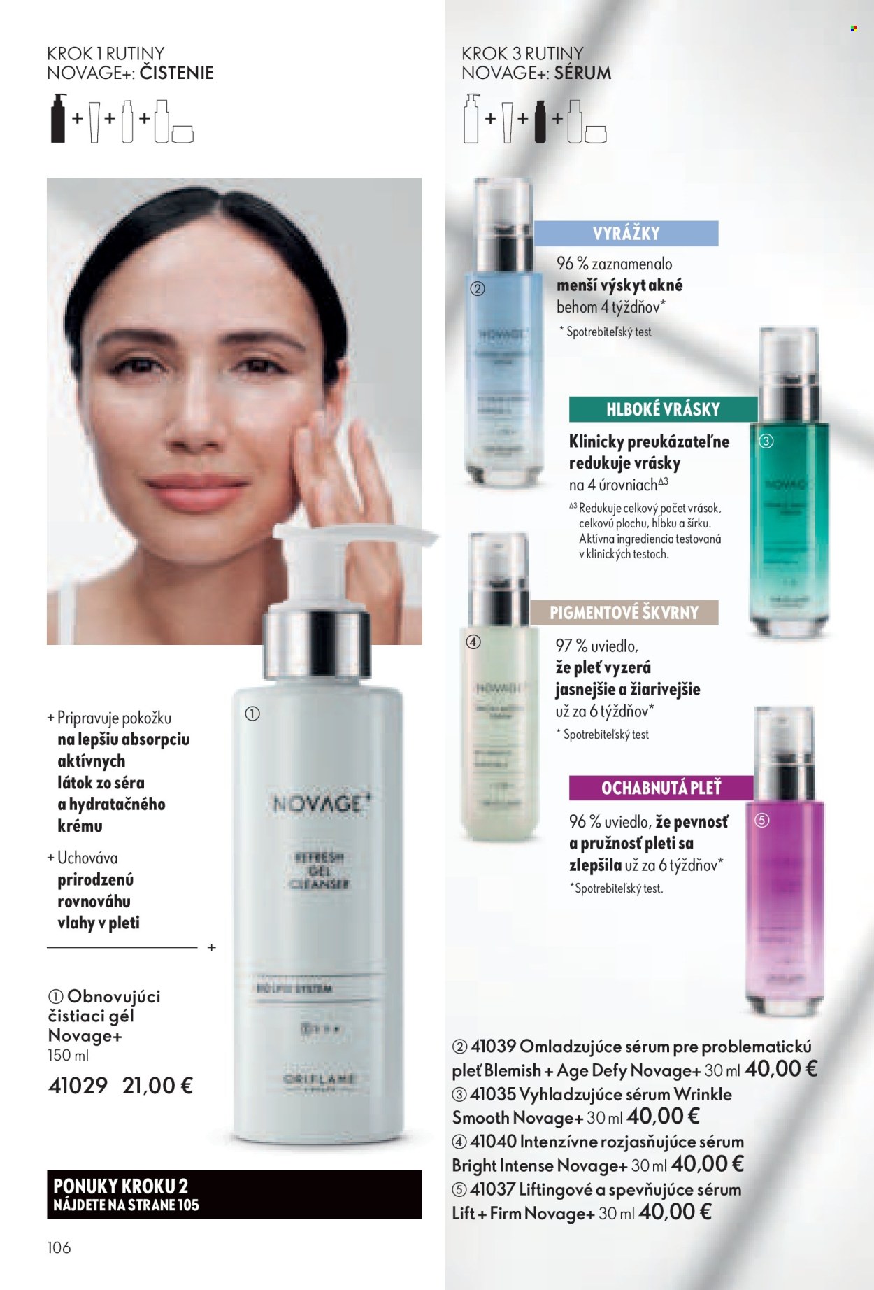 Leták Oriflame - 27.7.2025 - 16.8.2025. Strana 106