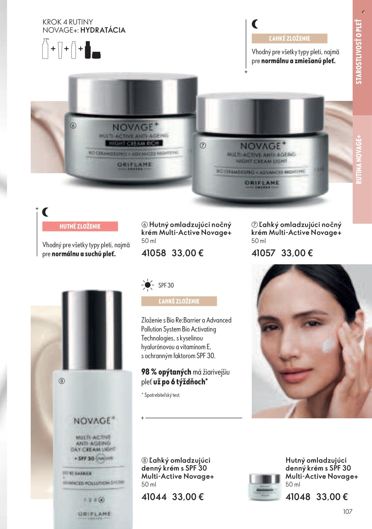 Leták Oriflame - 27.7.2025 - 16.8.2025. Strana 107