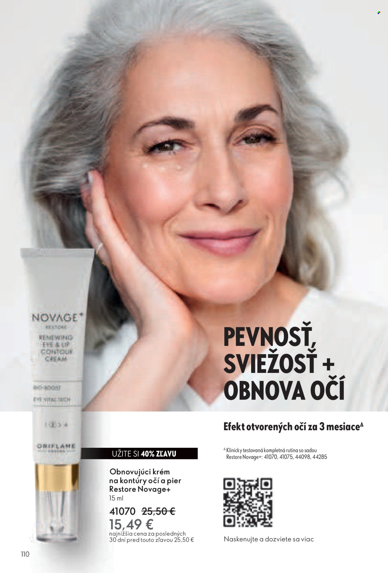 Leták Oriflame - 27.7.2025 - 16.8.2025. Strana 110