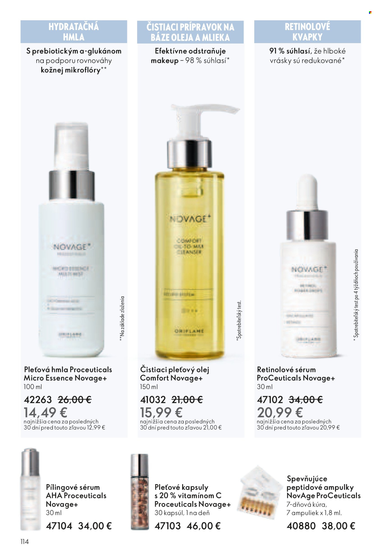 Leták Oriflame - 27.7.2025 - 16.8.2025. Strana 114