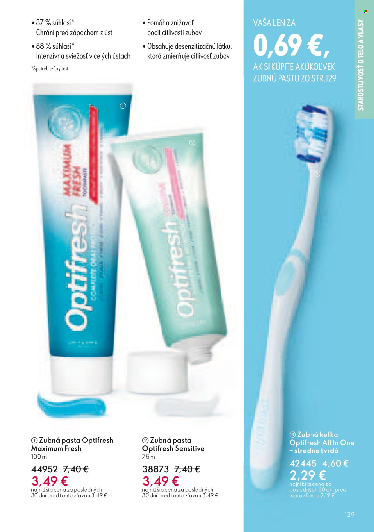 Leták Oriflame - 27.7.2025 - 16.8.2025. Strana 129