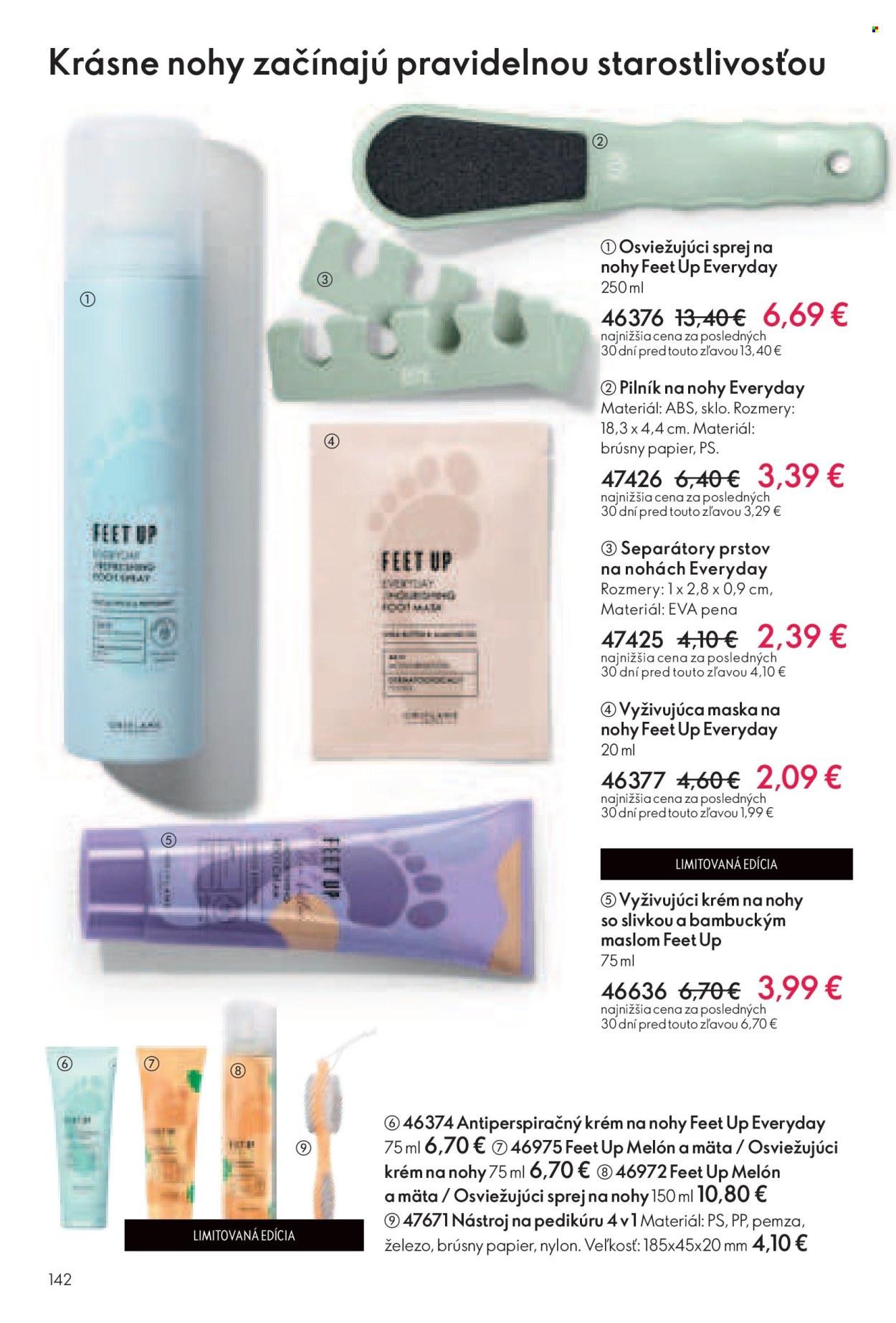 Leták Oriflame - 27.7.2025 - 16.8.2025. Strana 142
