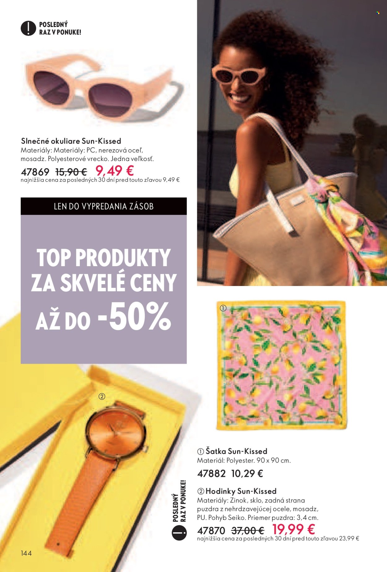 Leták Oriflame - 27.7.2025 - 16.8.2025. Strana 144