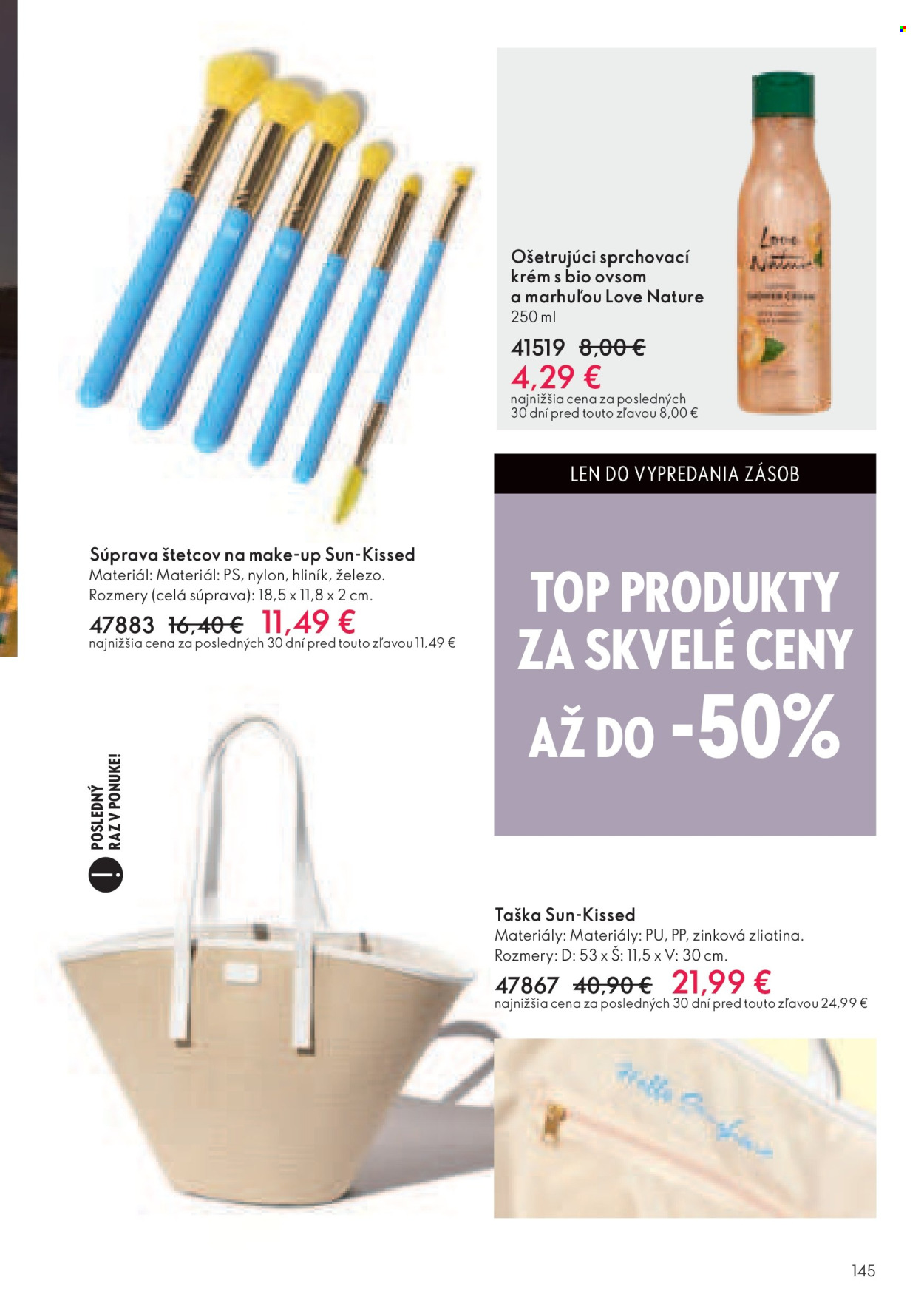Leták Oriflame - 27.7.2025 - 16.8.2025. Strana 145