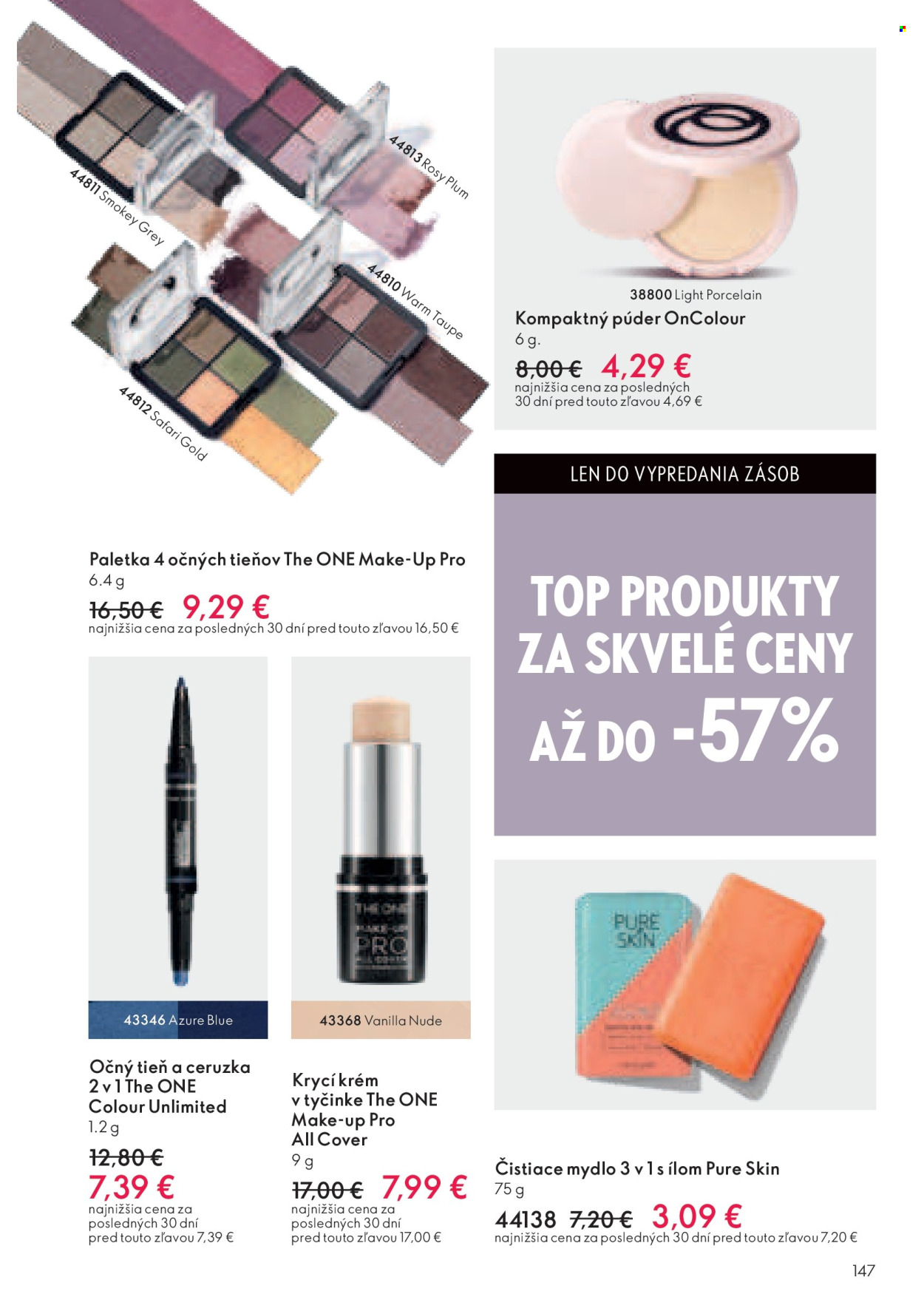 Leták Oriflame - 27.7.2025 - 16.8.2025. Strana 147