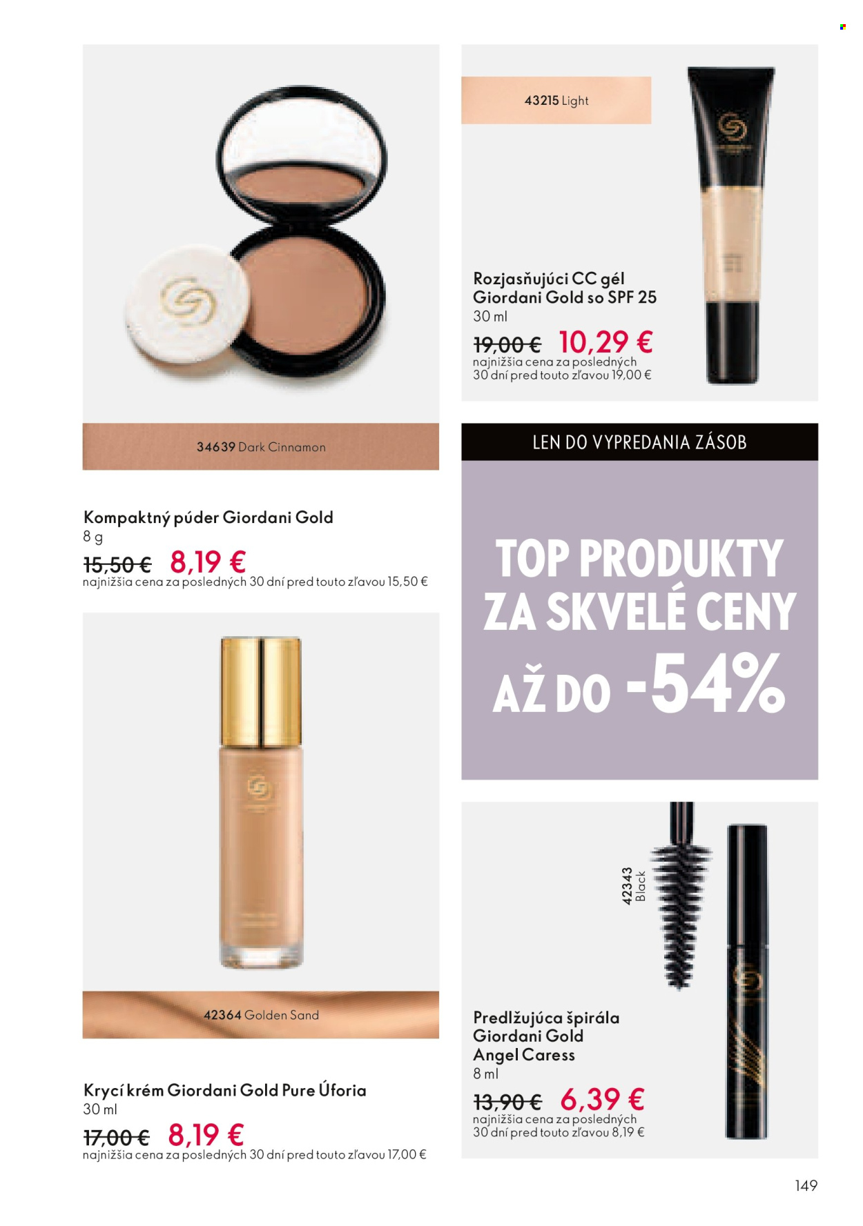 Leták Oriflame - 27.7.2025 - 16.8.2025. Strana 149