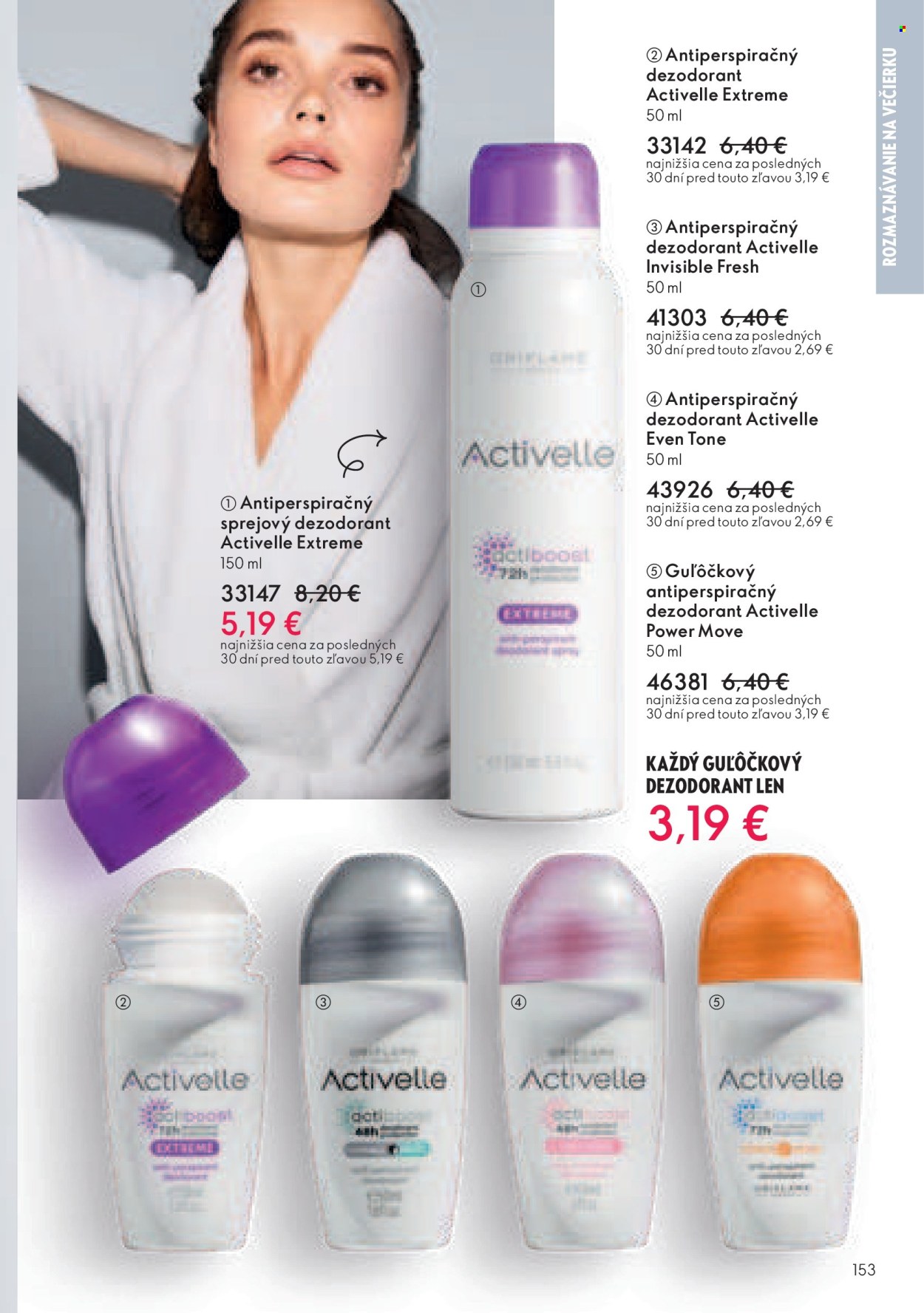 Leták Oriflame - 27.7.2025 - 16.8.2025. Strana 153