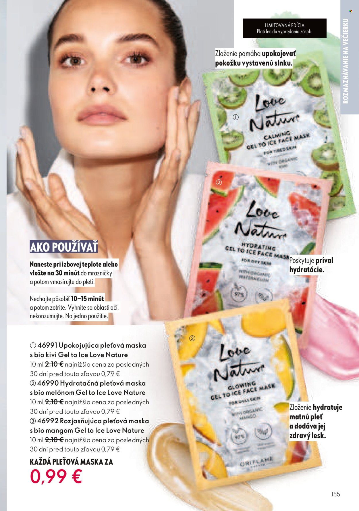 Leták Oriflame - 27.7.2025 - 16.8.2025. Strana 155