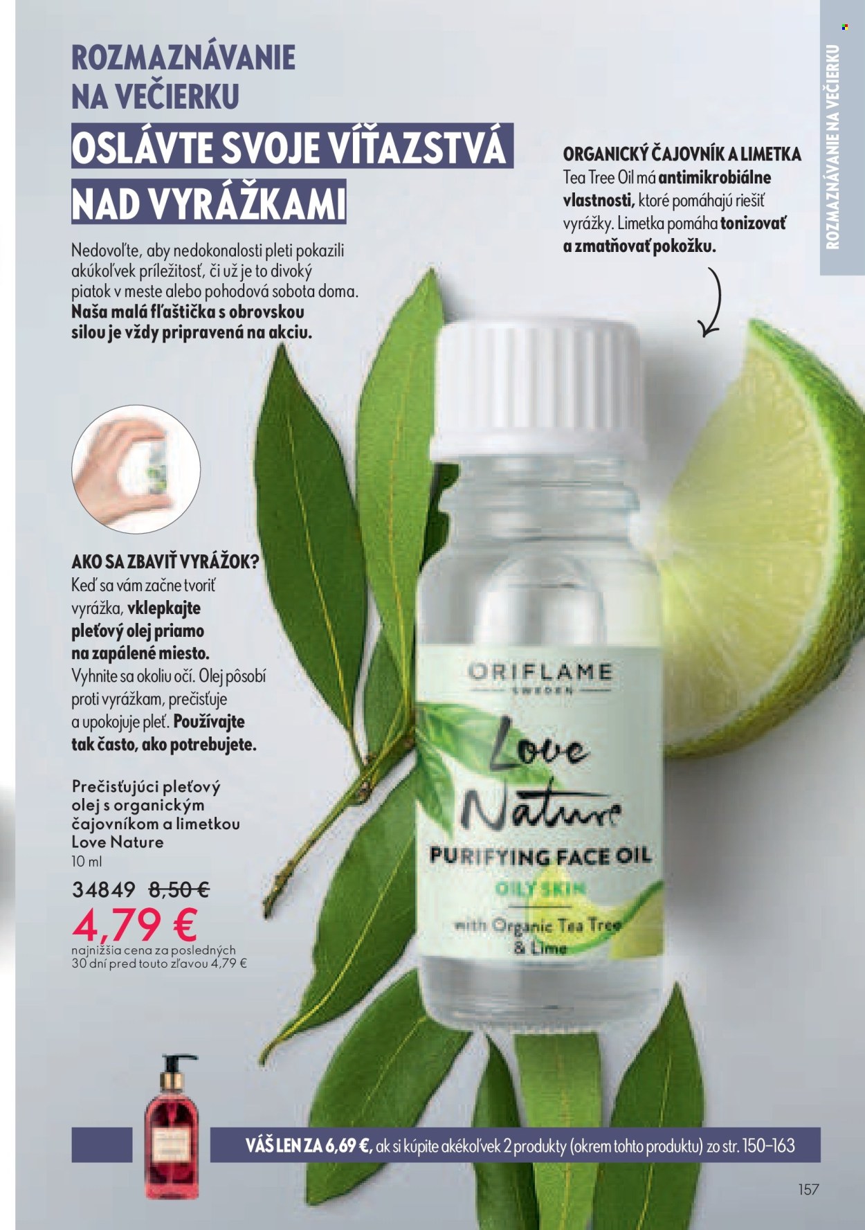 Leták Oriflame - 27.7.2025 - 16.8.2025. Strana 157