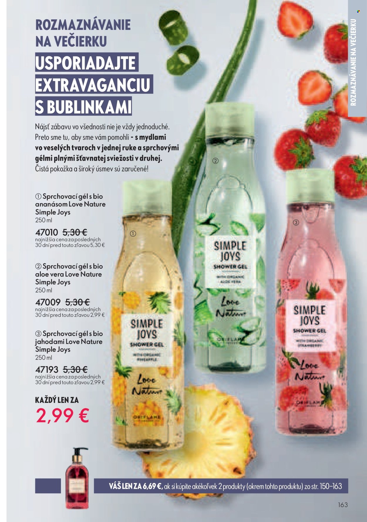 Leták Oriflame - 27.7.2025 - 16.8.2025. Strana 163