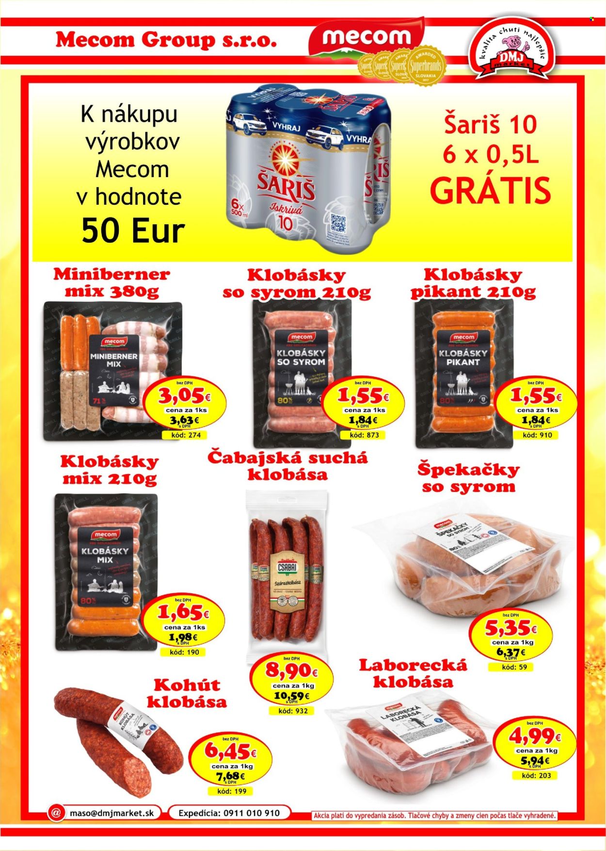 Leták DMJ market - 1.7.2025 - 31.8.2025. Strana 7