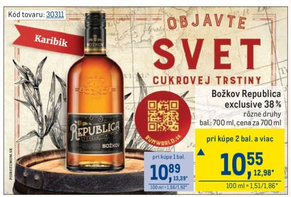 Božkov Republica Exclusive 38%