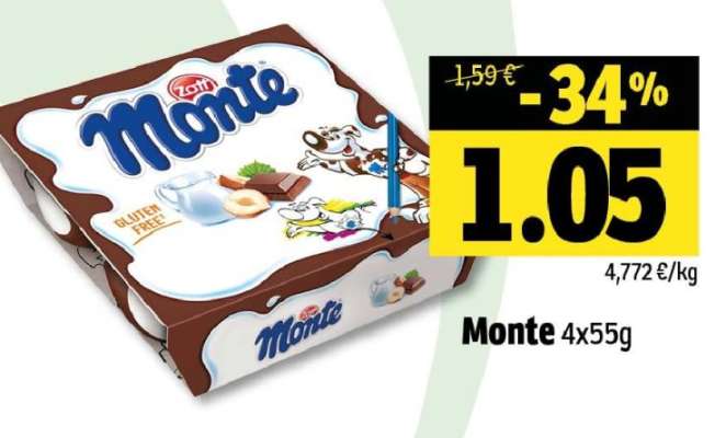 Monte 4x55g