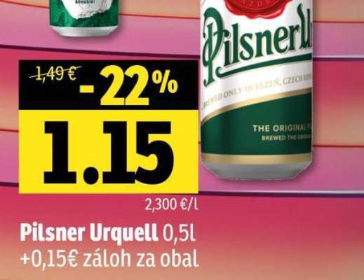 Pilsner Urquell 0,5l