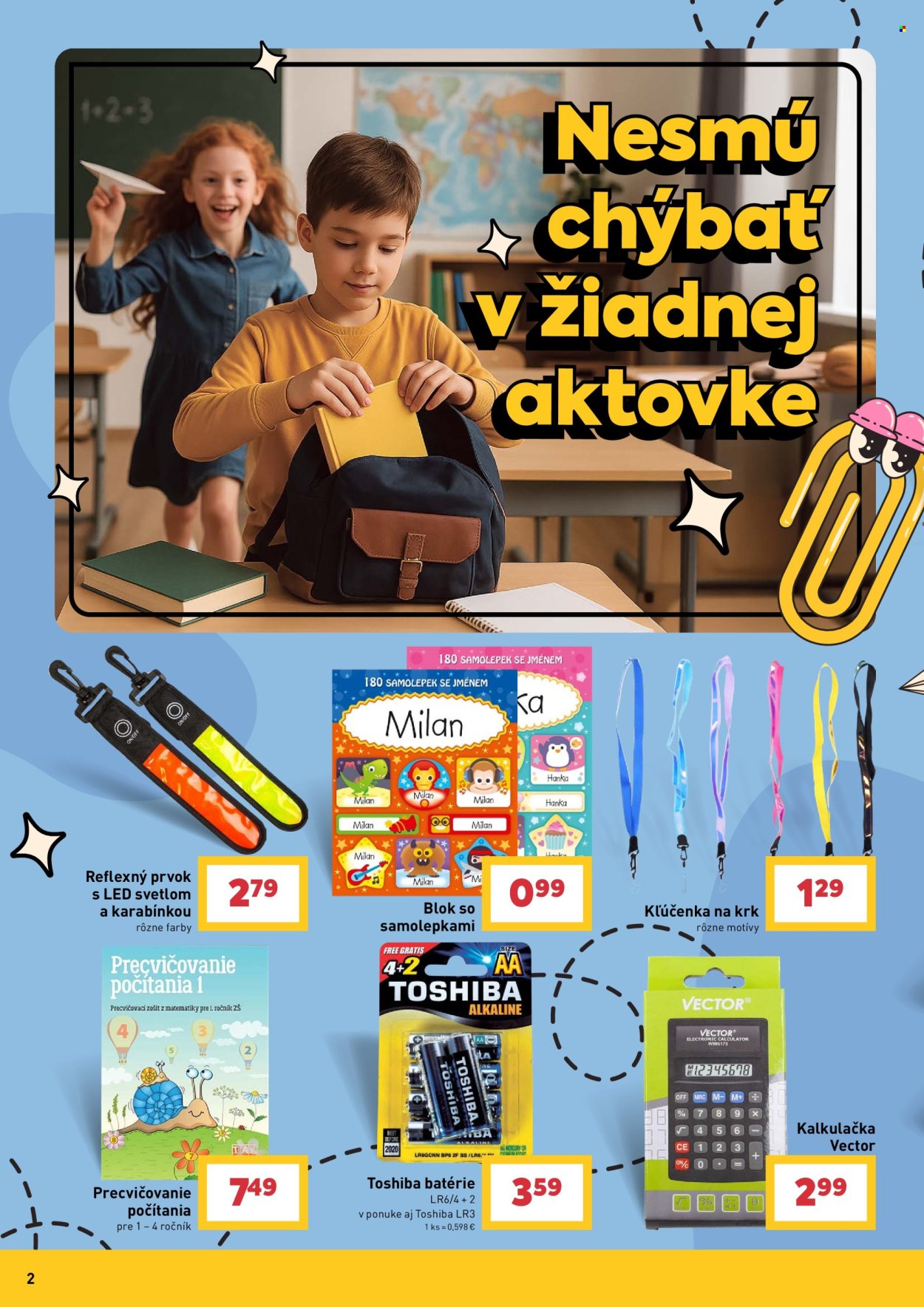Leták Billa - 30.7.2025 - 9.9.2025. Strana 2