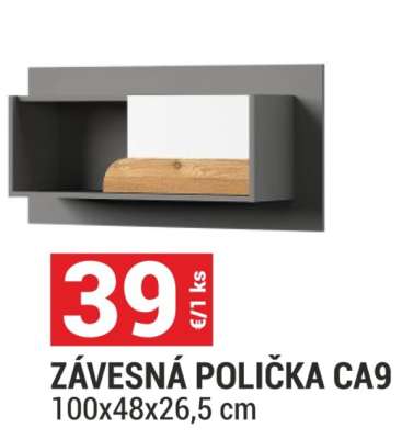 ZÁVESNÁ POLIČKA CA9