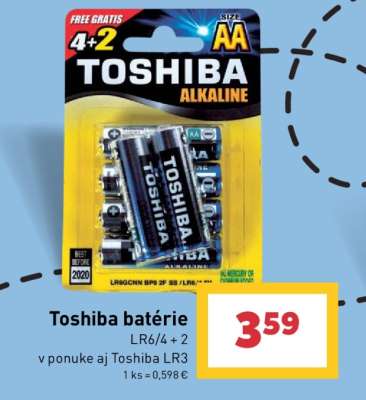 Toshiba batérie