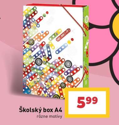 Školský box A4
