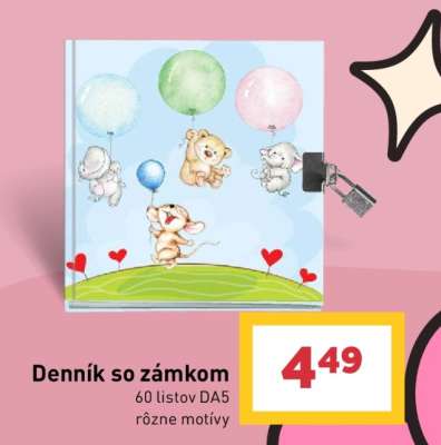 Denník so zámkom