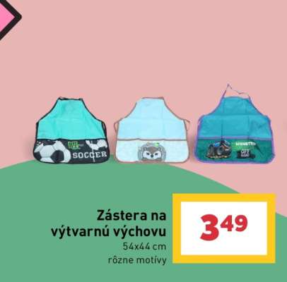 Zástera na výtvarnú výchovu**