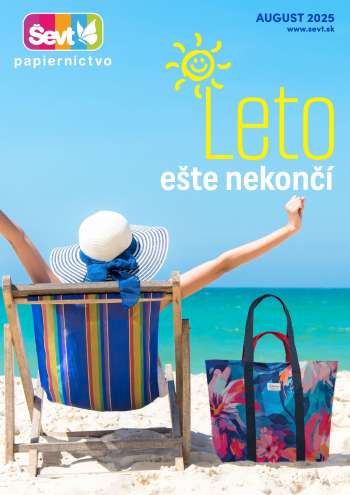 Leták Ševt - 1.8.2025 - 31.8.2025.