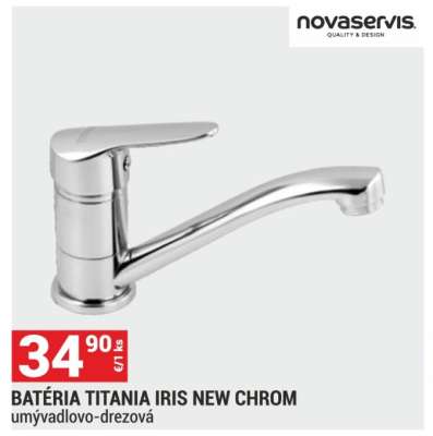 BATÉRIA TITANIA IRIS NEW CHROM