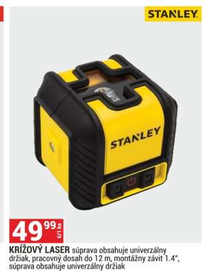 STANLEY KŘÍŽOVÝ LASER