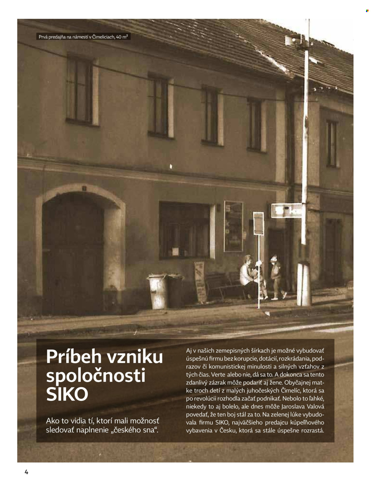 Leták SIKO. Strana 4