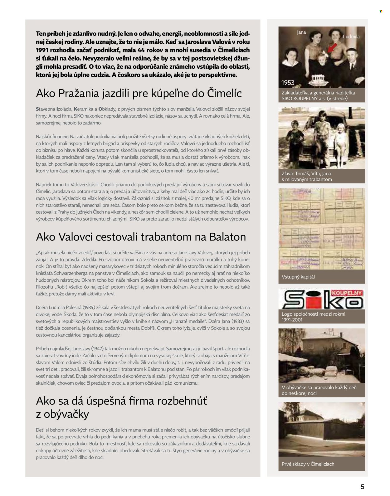 Leták SIKO. Strana 5
