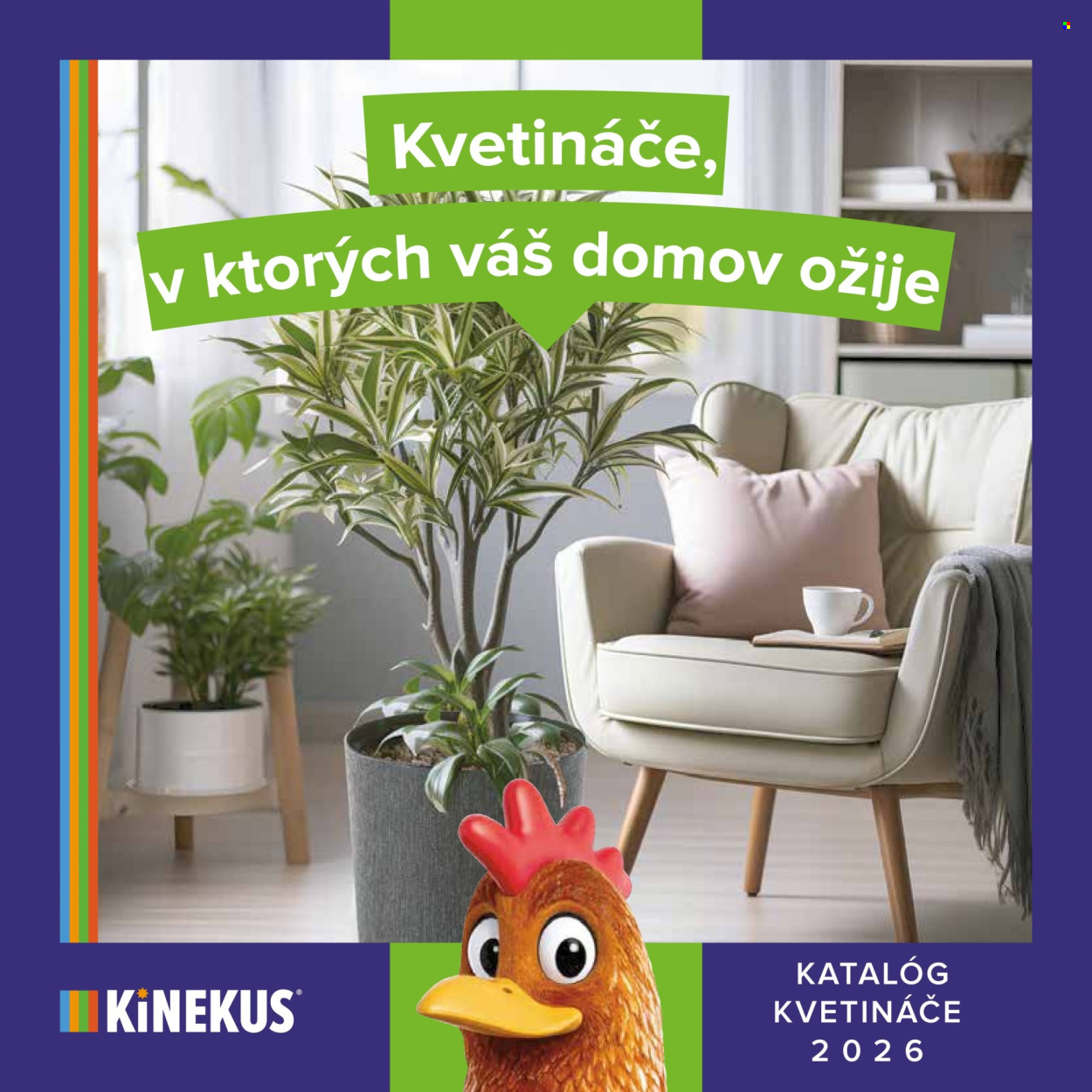 Leták Kinekus. Strana 1