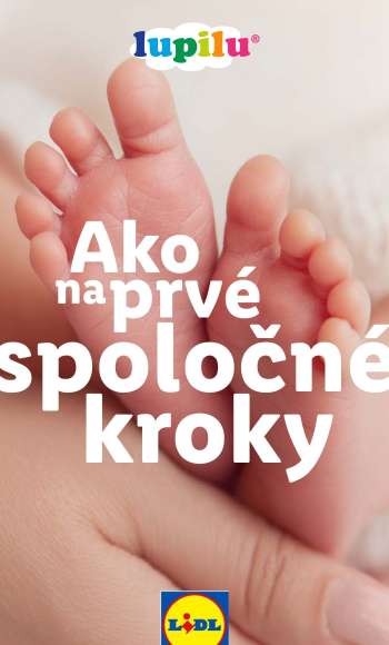 Leták Lidl.