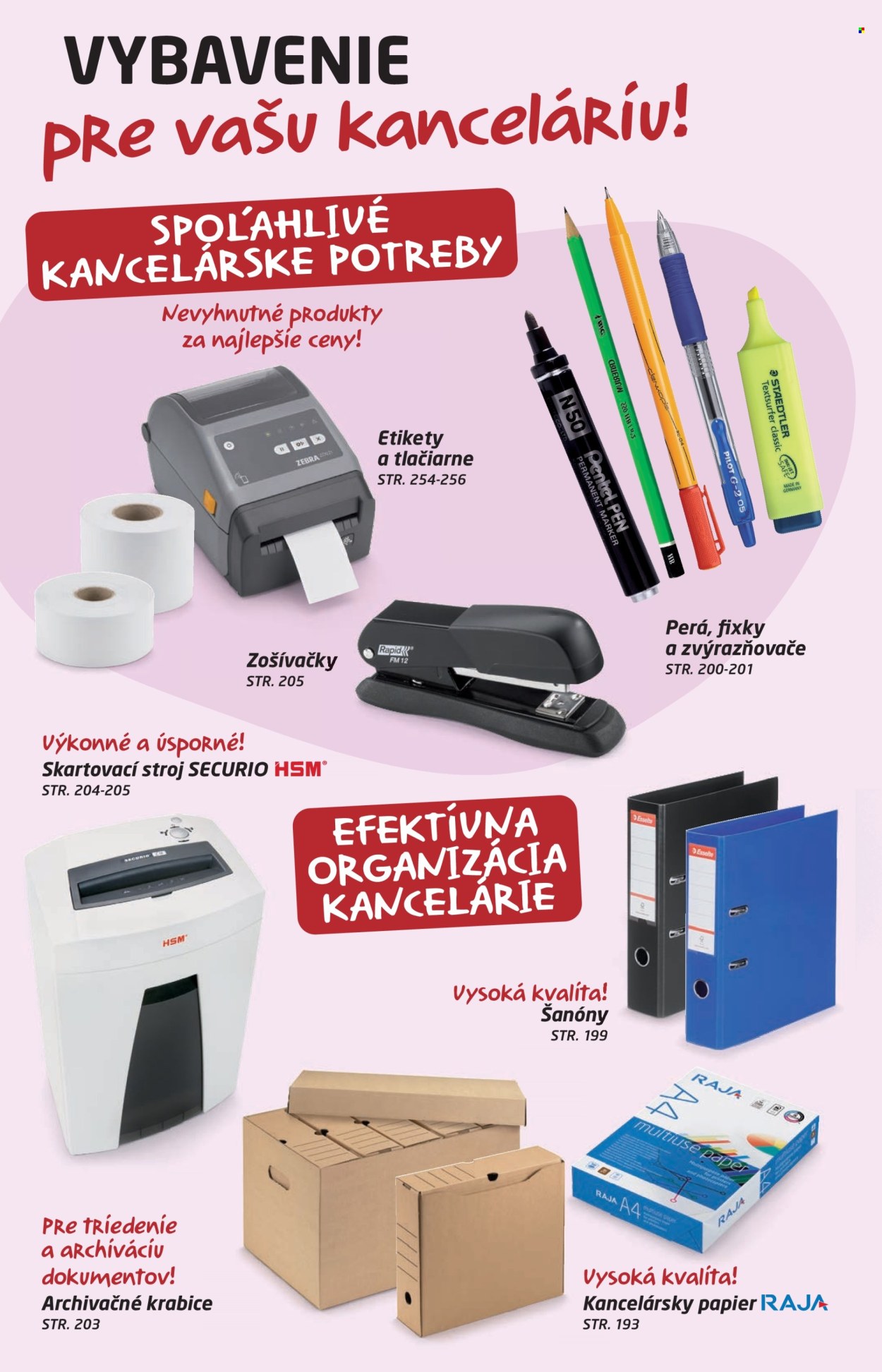 Leták RAJA. Strana 8