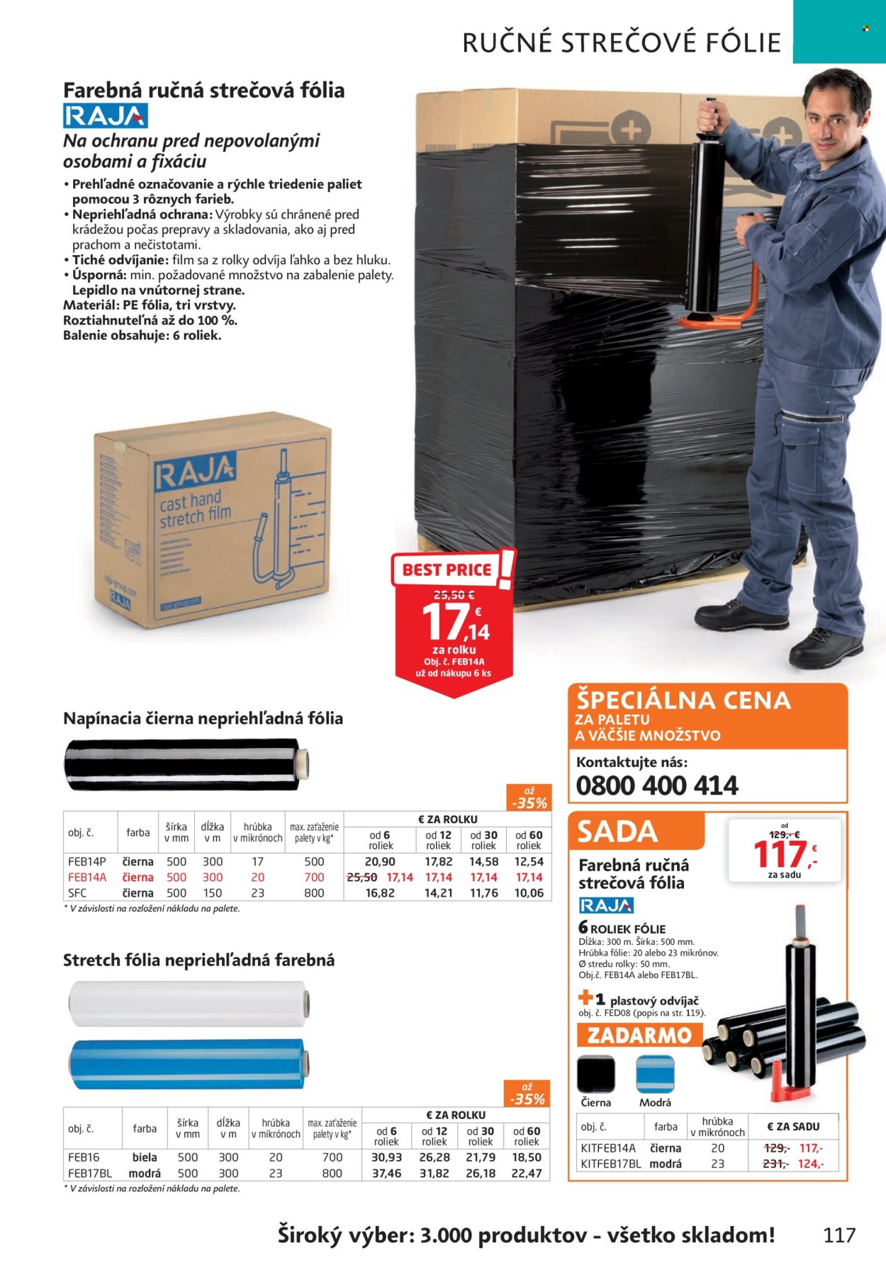 Leták RAJA. Strana 121