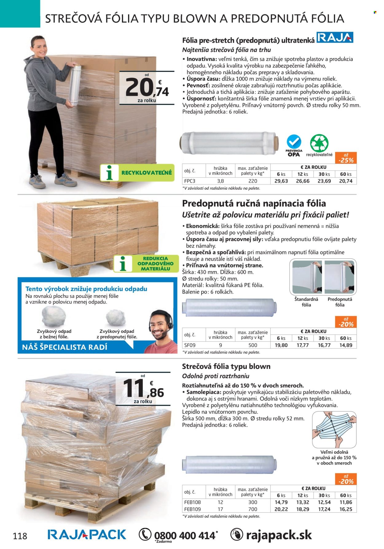 Leták RAJA. Strana 122