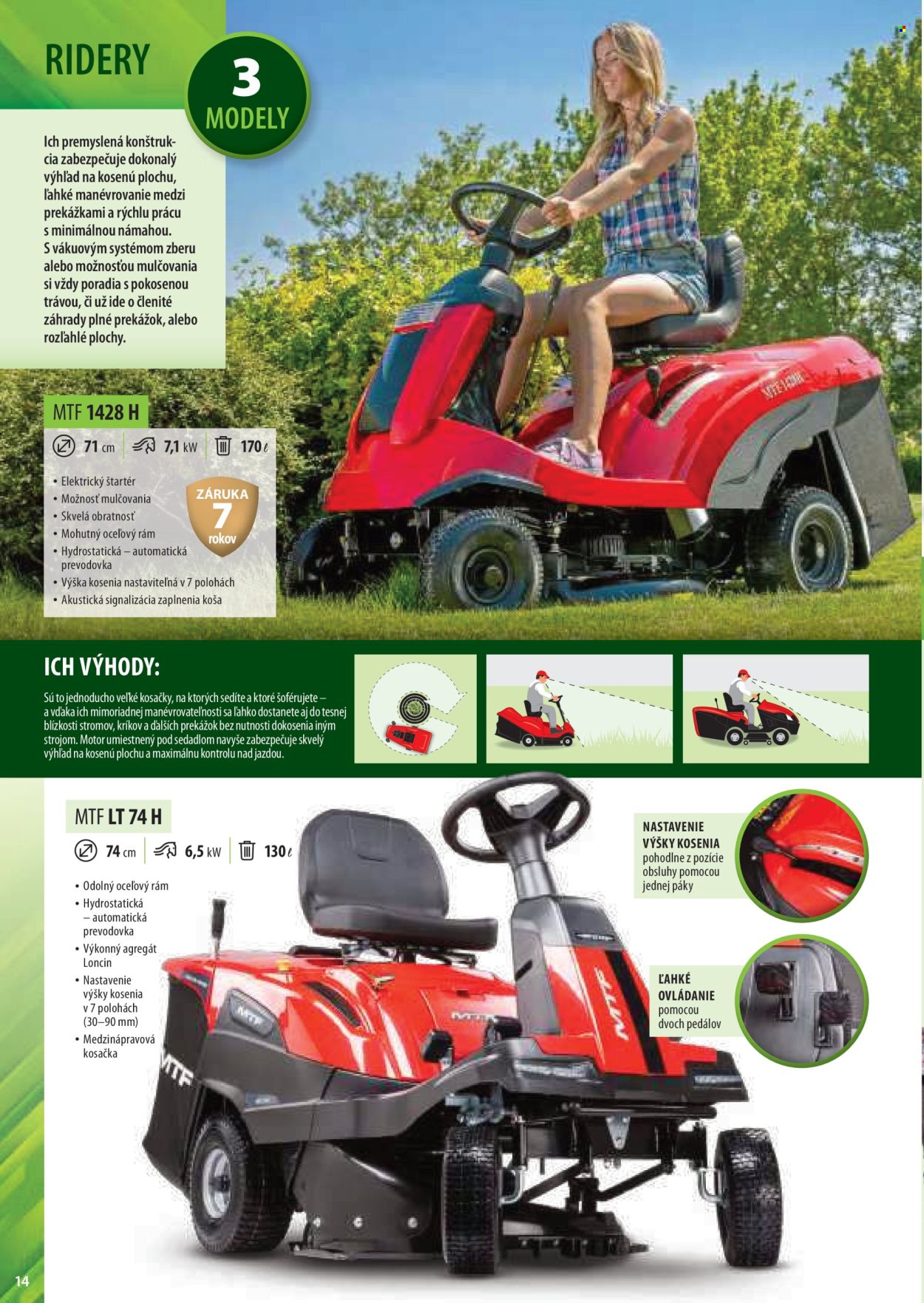 Leták Mountfield. Strana 14