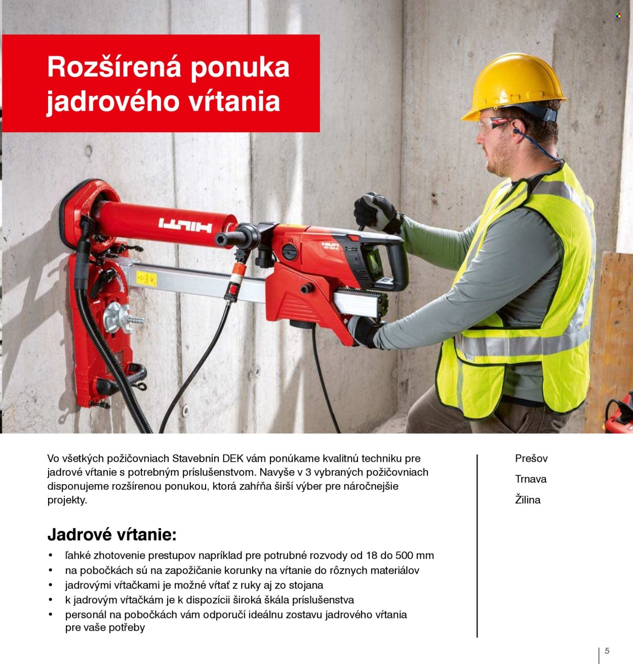 Leták DEK. Strana 7