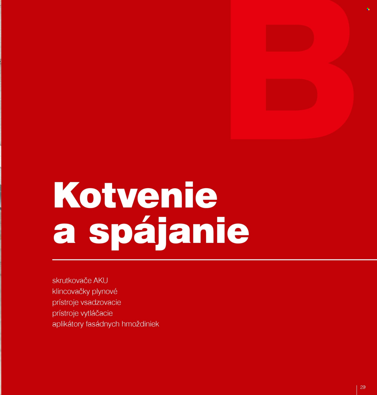 Leták DEK. Strana 31