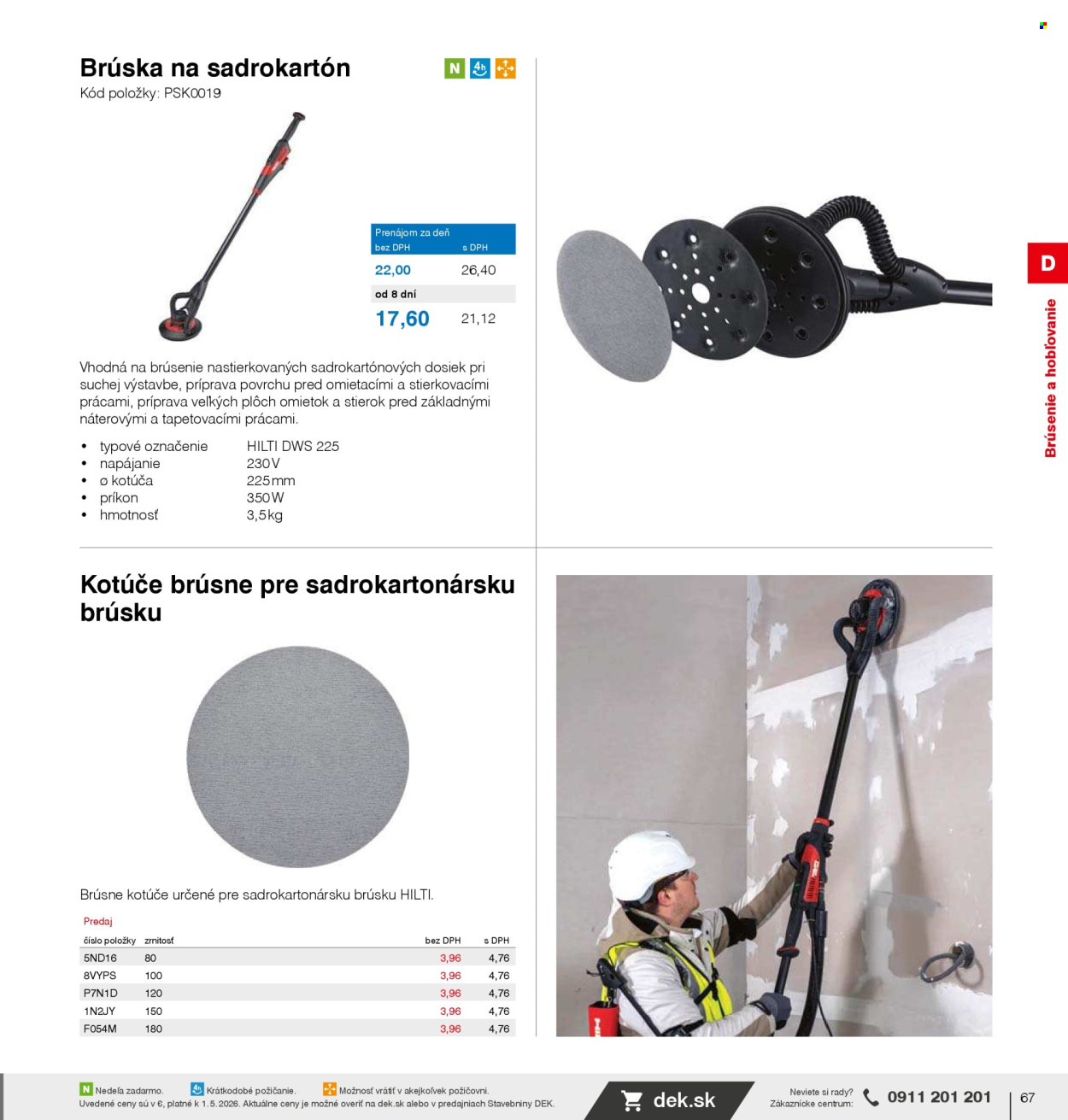 Leták DEK. Strana 69