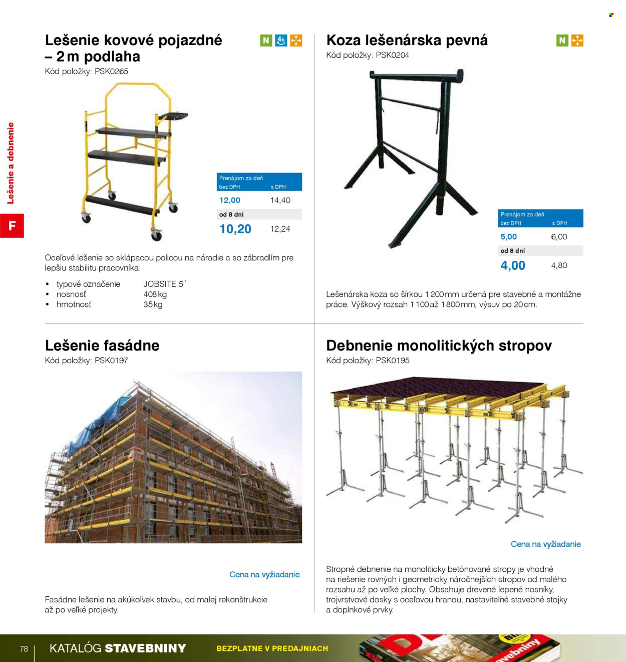 Leták DEK. Strana 80