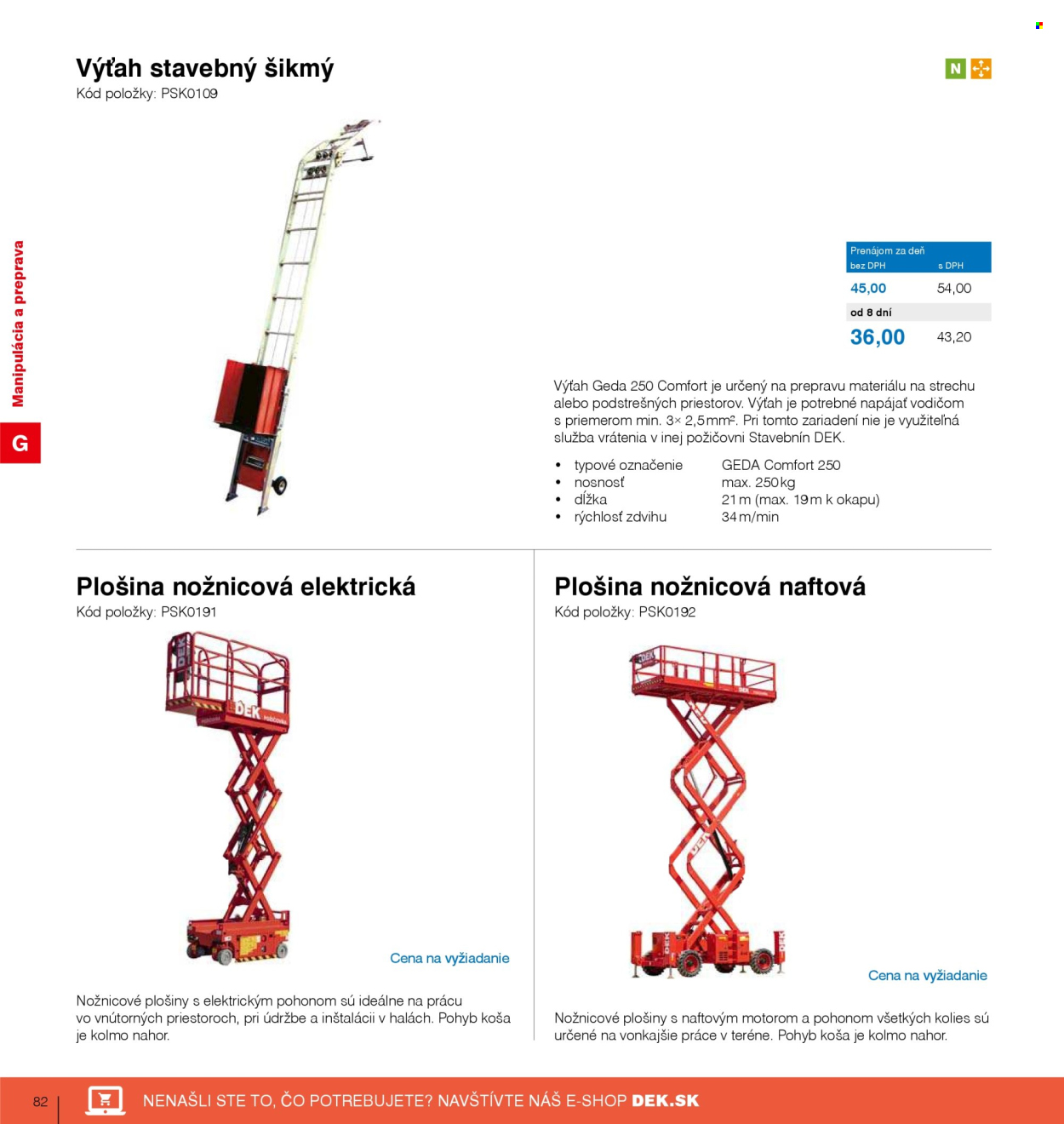 Leták DEK. Strana 84